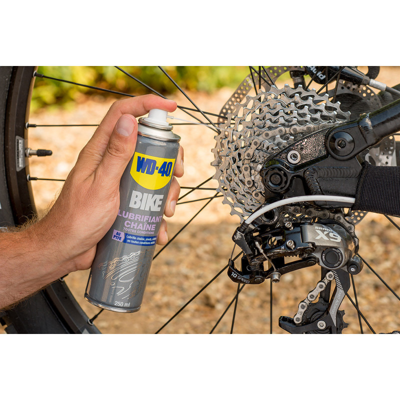 Lubrifiant / Huile en Spray pour chaîne de Moto et Vélo