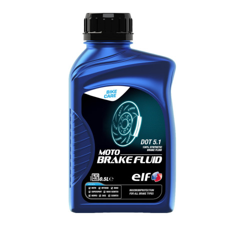 Liquide de Frein Elf Moto Brake Fluid DOT5.1