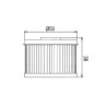 Filtre à Huile Hiflofiltro HF 113