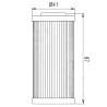 Filtre à Huile Hiflofiltro HF 611
