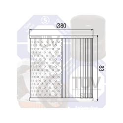 Filtre à Huile Hiflofiltro HF 126