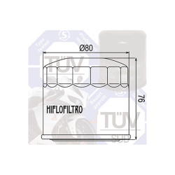 Filtre à Huile Hiflofiltro HF 134