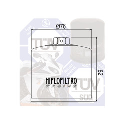 Filtre à Huile Hiflofiltro HF 153RC