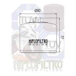 Filtre à Huile Hiflofiltro HF 124RC