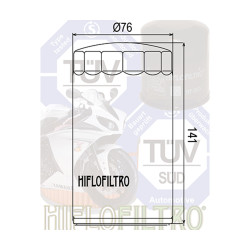 Filtre à Huile Hiflofiltro HF 173C