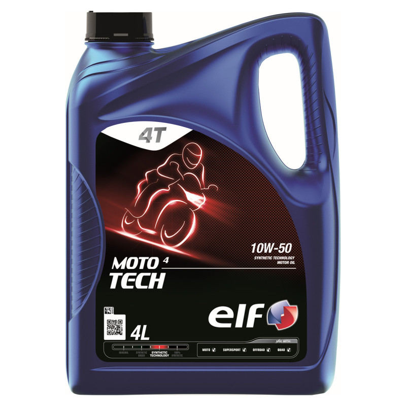 Huile Moteur Elf Moto 4 Tech 10W50