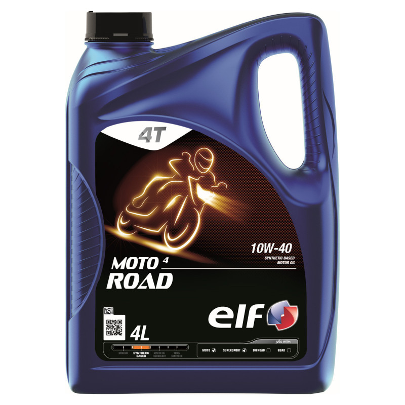 Huile Moteur Elf Moto 4 Road 10W40